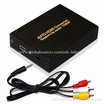 AV RCA to HDMI Converter with 5V DC/1A Power Supply